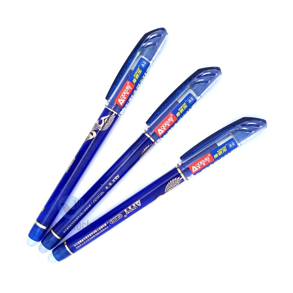 Hộp 12 cây bút viết gel xoá được Aodemei GP-3176 0.38mm / Aooenei GP3176 0.38mm