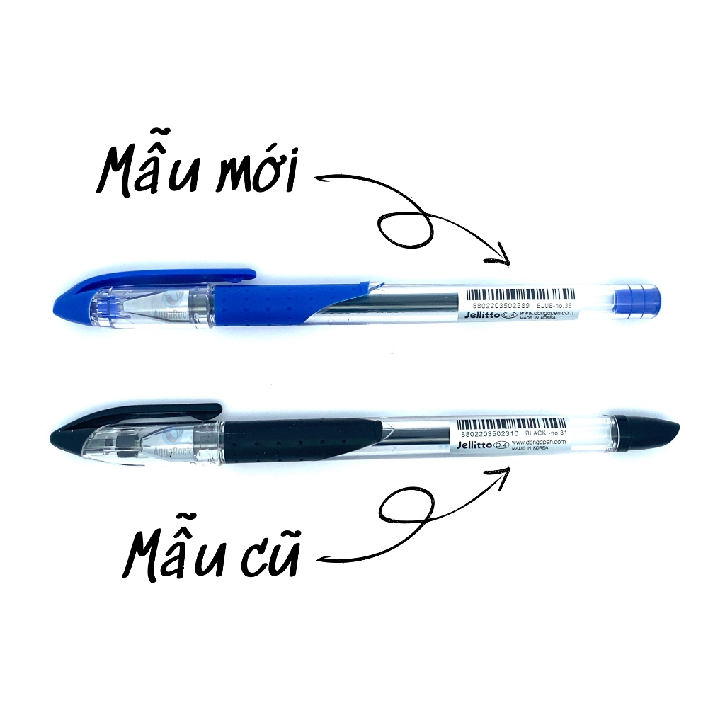 [Lẻ 1 cây] Bút viết gel Dong-A Jellitto / Jellito 0.4mm (Sản xuất tại Hàn Quốc)