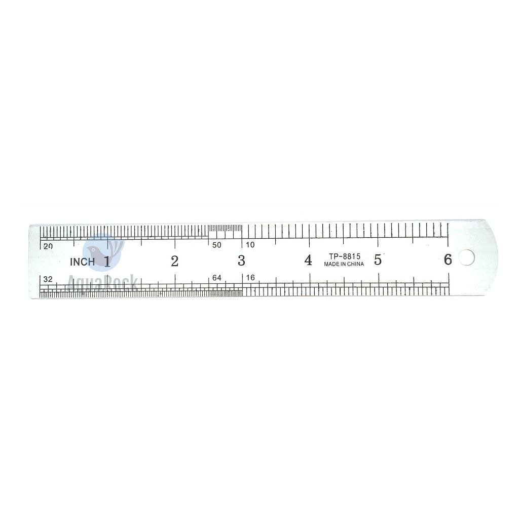 [NHÔM] Thước kẻ NHÔM thẳng TP-8815 / TP8815 dài 15cm