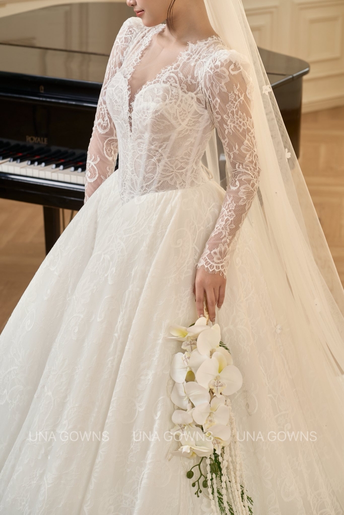Váy Cưới Ren Cao Cấp Internal Lace 03