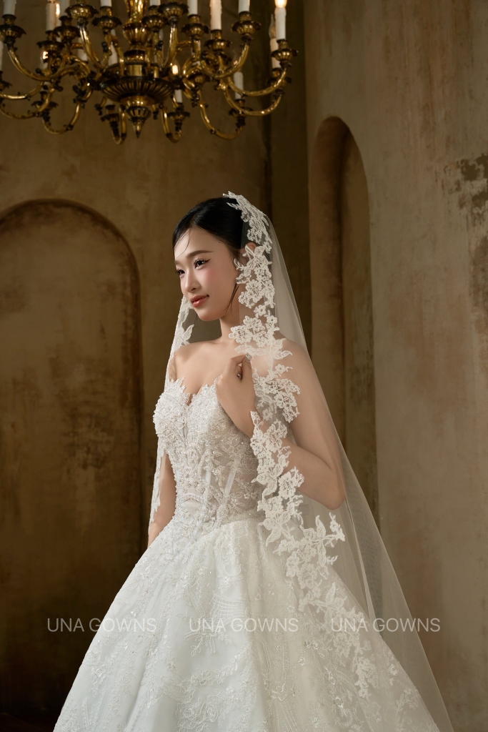 Váy Cưới Ren Cao Cấp Internal Lace 05