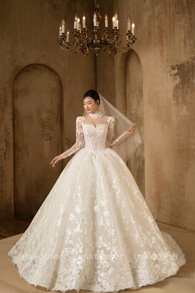 Váy Cưới Ren Cao Cấp Internal Lace 08