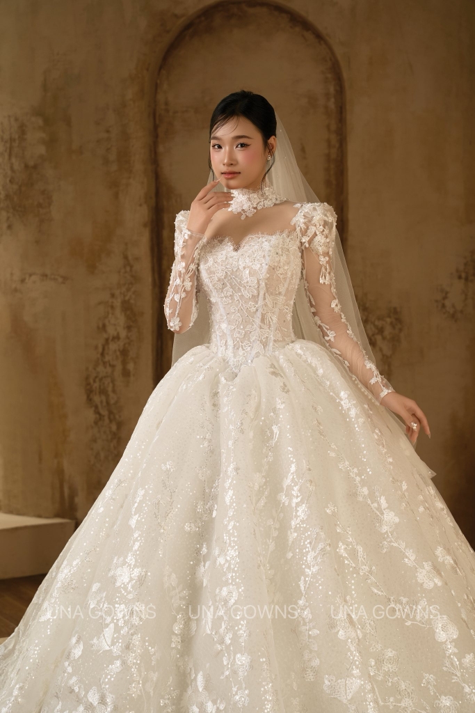 Váy Cưới Ren Cao Cấp Internal Lace 08
