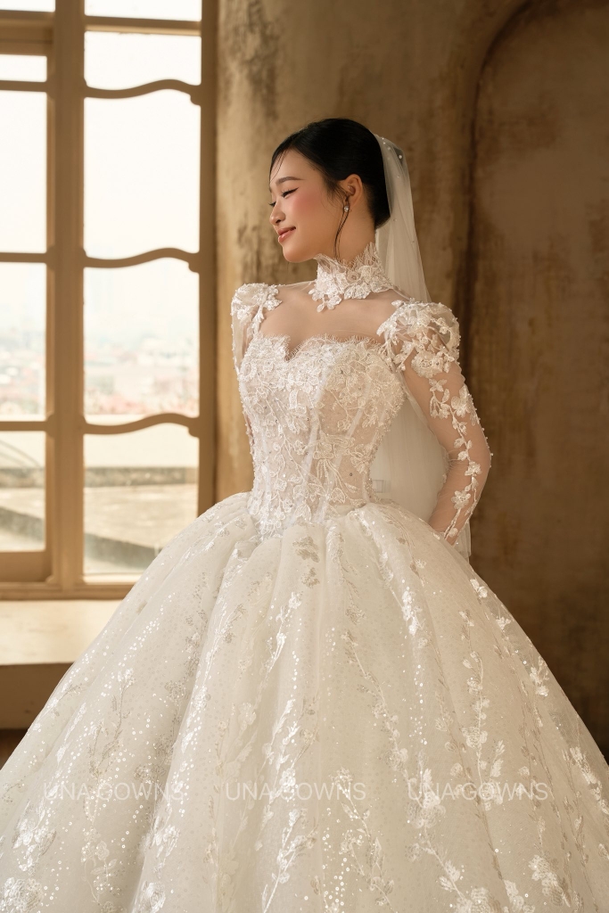 Váy Cưới Ren Cao Cấp Internal Lace 08