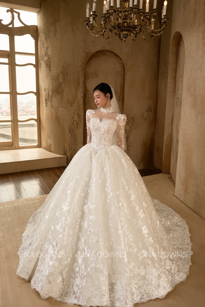 Váy Cưới Ren Cao Cấp Internal Lace 08