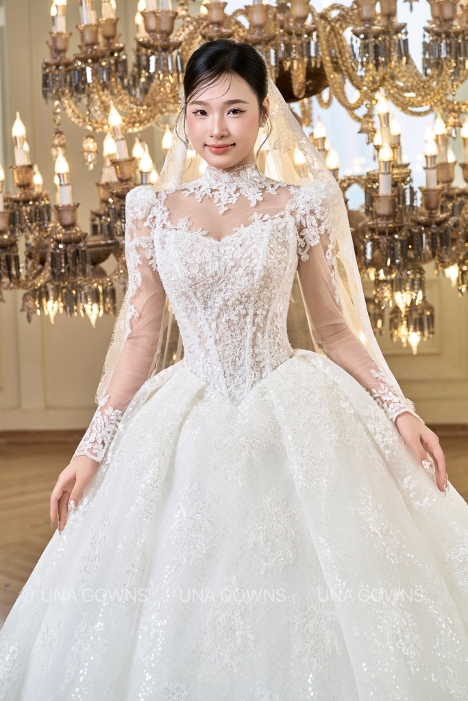 Váy Cưới Ren Cao Cấp Internal Lace 02