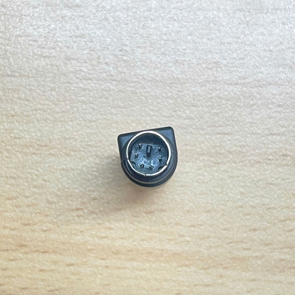Rắc Hàn Cáp Lập Trình Mini 6 Pin DIN Male Solder Connector Plastic For ...