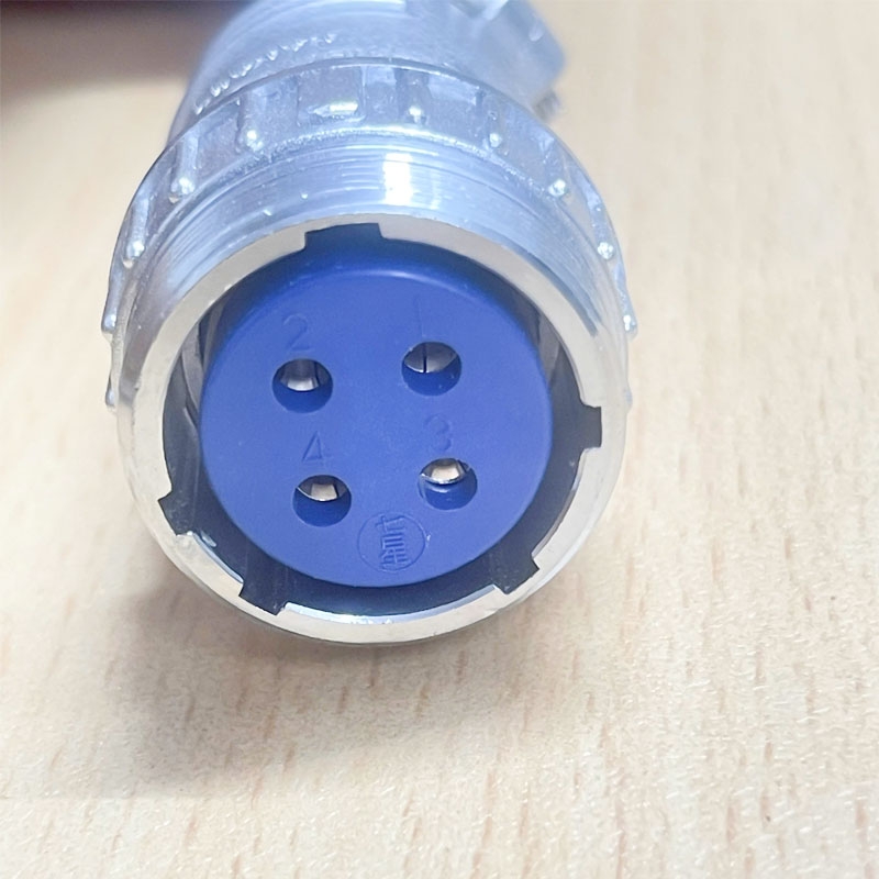 Cáp Nguồn NR-24-4-ADM Dài 3.5M Servo Power Cable Aviation Plug 4 Core ...