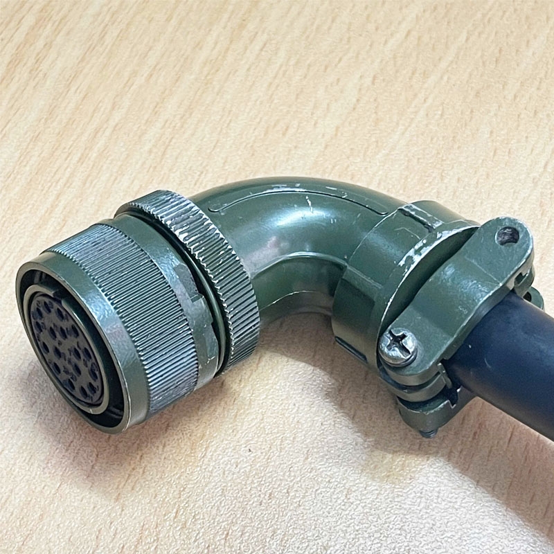 Cáp Encoder Servo 20-29S 17 Pin Female to 4 Core Open End Dài 2M