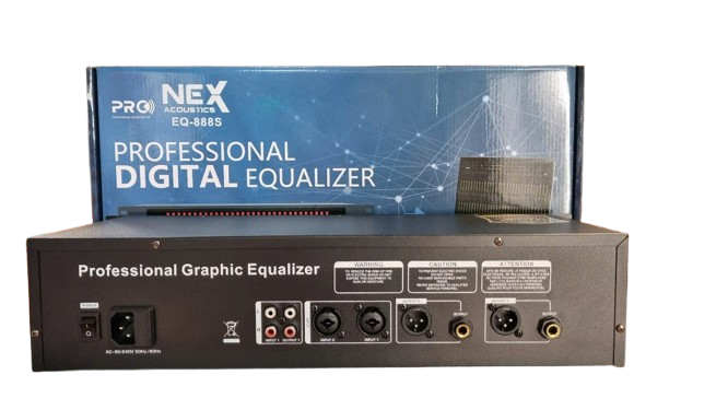 Lọc xì, lọc âm thanh cao cấp Equalizer 2 tầng đèn EQ 888S Lọc xì, lọc âm thanh cao cấp Equalizer 2 tầng đèn EQ 888S