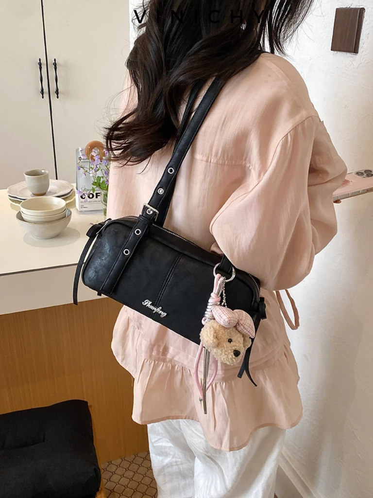 Túi xách nữ đeo vai, tote dung tích lớn size 25cm HA902