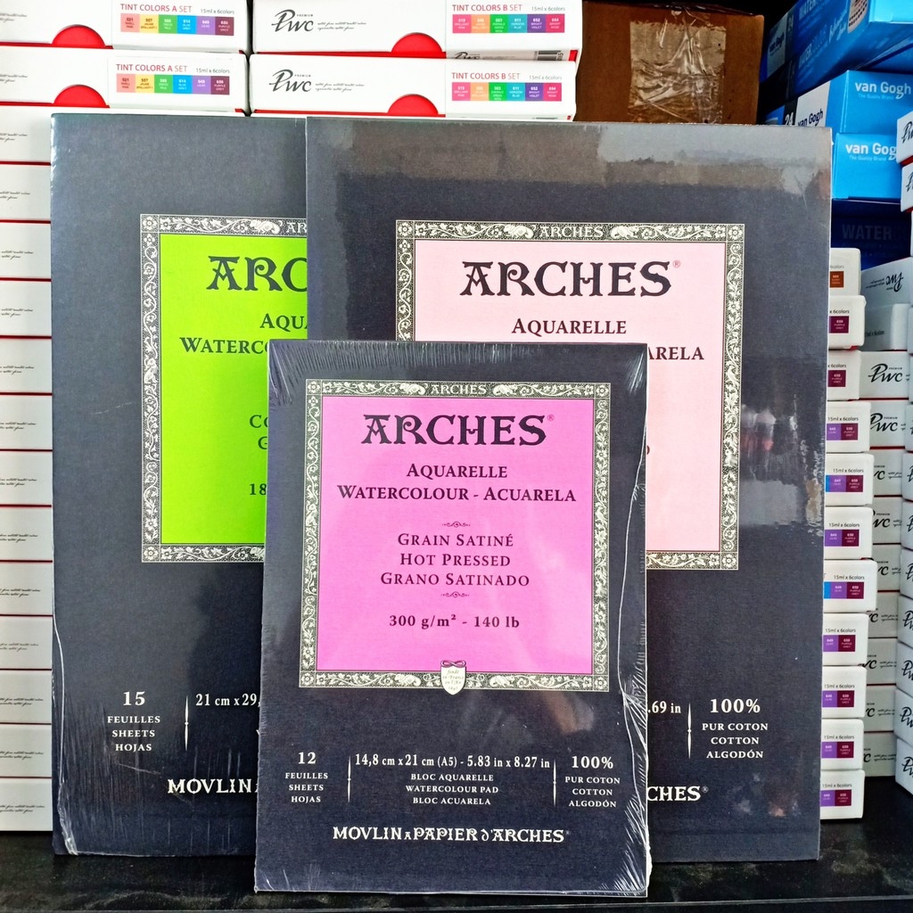 [ARCHES ] Giấy màu nước hạng chuyên nghiệp