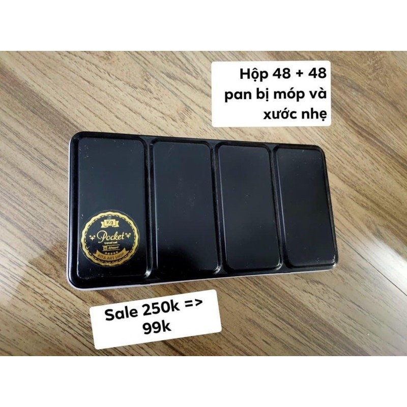 Hộp màu tuýp màu lỗi nhẹ các hãng Kitaart