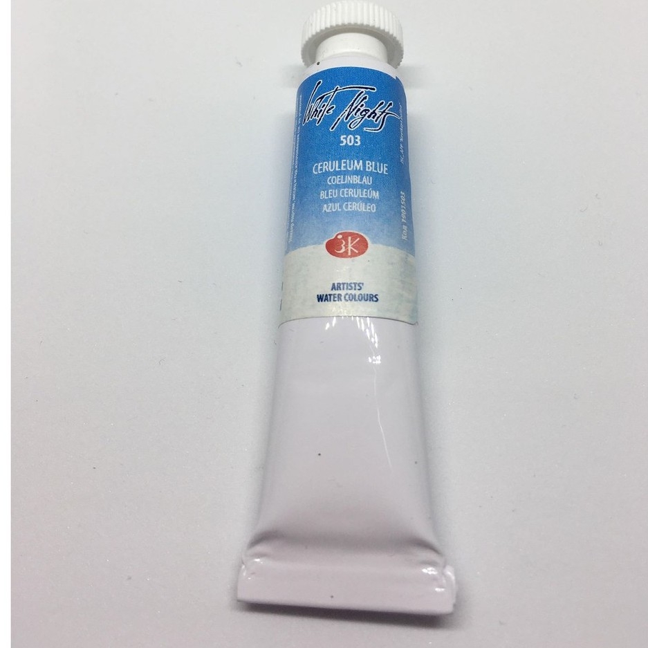 P3 màu nước White nights tuýp lẻ 10ml &fullpan nén ~2.5ml
