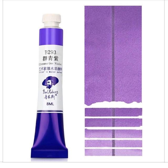[P3 Tone tím ] Màu nước Paul Rubens Artist tuýp 18ml