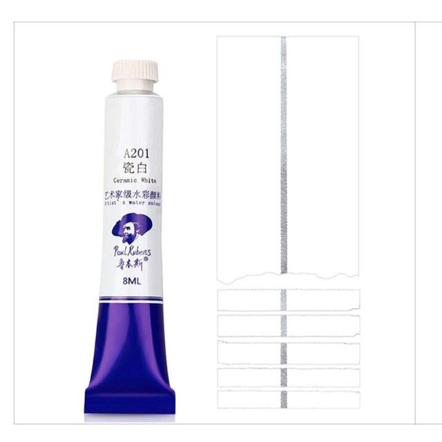 [P7 Đen Trắng xám] Màu nước Paul Rubens Artist 18ml