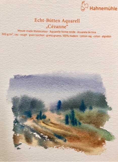 Giấy màu nước Veneto & Cezanne HAHNEMUHLE hạng chuyên nghiệp