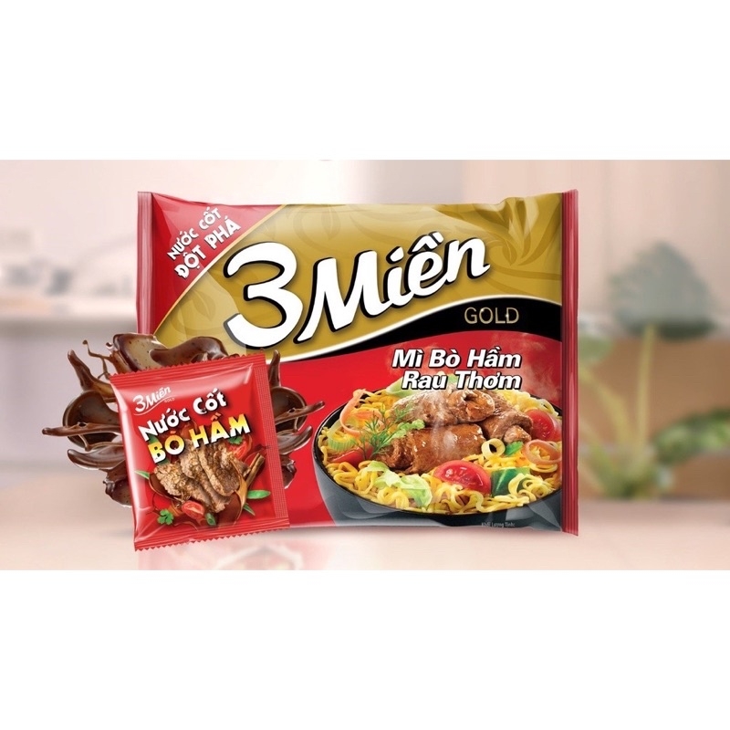 Mì tôm Hảo Hảo 3 Miền Kokomi 90