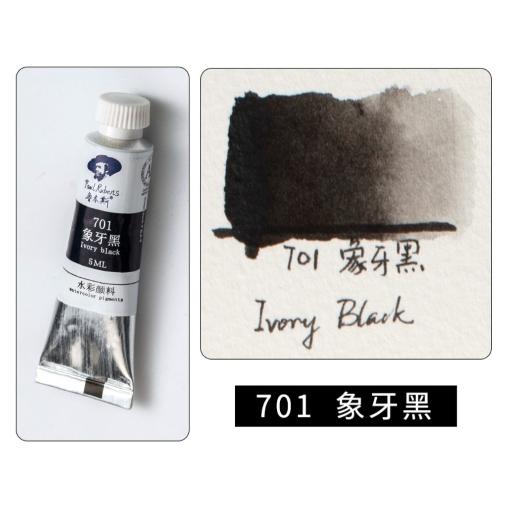 [ 17k/tube P2 ] Màu nước Paul Rubens 5ml Pigment Watercolor hạng Student
