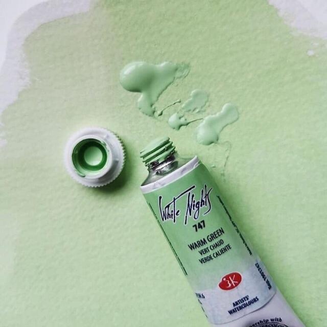 [New color 2019 2021] Màu nước White nights pan lẻ dạng nén 2.5ml & tube 10ml