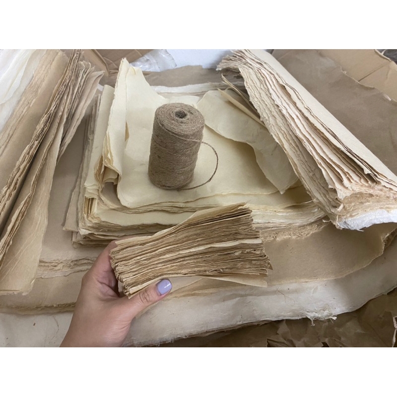 Giấy Dó truyền thống Sổ Giấy Dó thủ công Handmade theo yêu cầu Kitaart