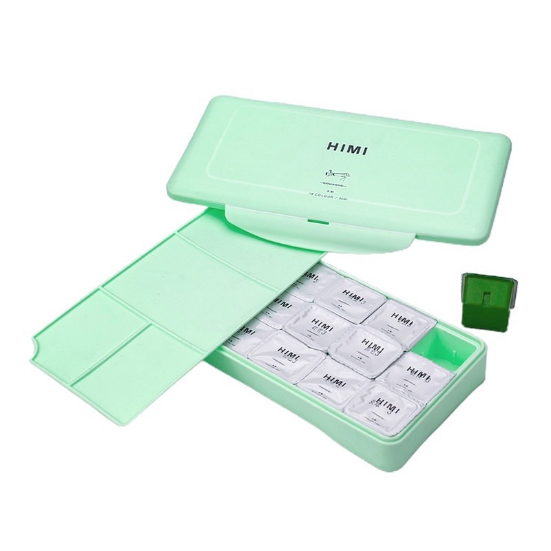 Màu GOUACHE HIMI dạng thạch ( 18/24 màu)