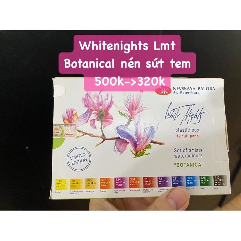 Màu Nước nén pocket sale lỗi khuyến mãi theo đợt