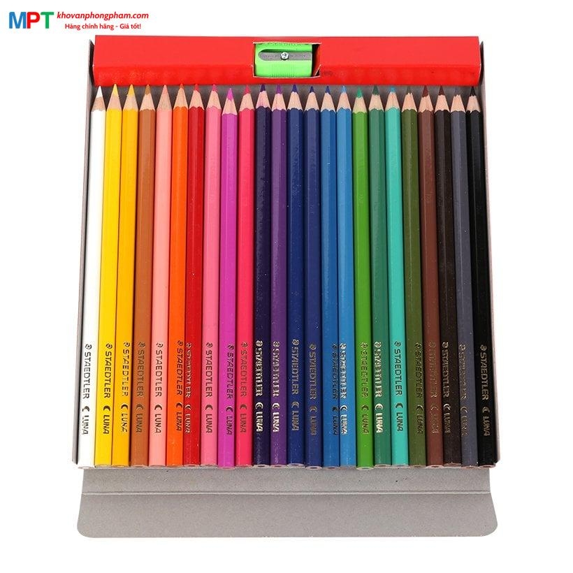 [SIÊU RẺ - CHÍNH HÃNG] Bút chì màu 24 màu Staedtler 136C24