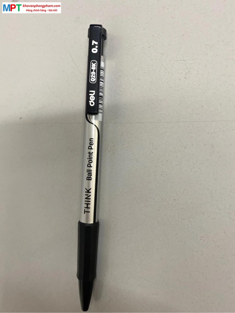 Bút bi Deli Q29-BK Nét 0.7mm - Mực đen