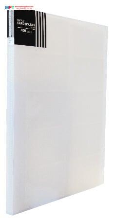 Sổ lưu danh thiếp Plus 400 thiếp cỡ A4 - Name card holder A4-400P