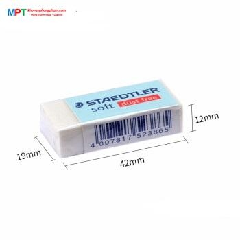 [MUA 5 TẶNG 1] Tẩy chì Staedtler 526 S30 - Màu trắng nhỡ