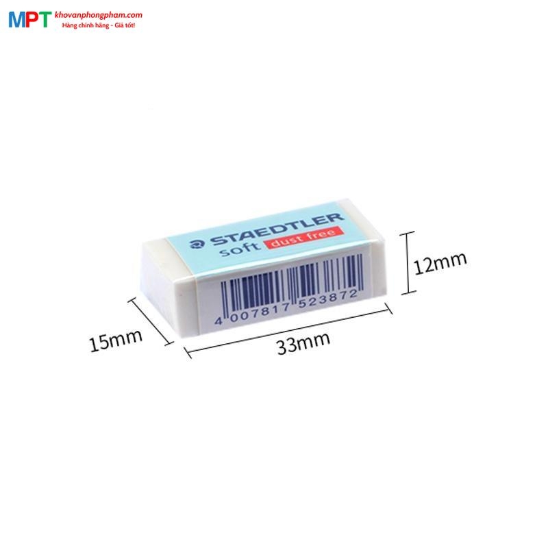 [MUA 5 TẶNG 1] Tẩy chì Staedtler 526 S40 - màu trắng nhỏ