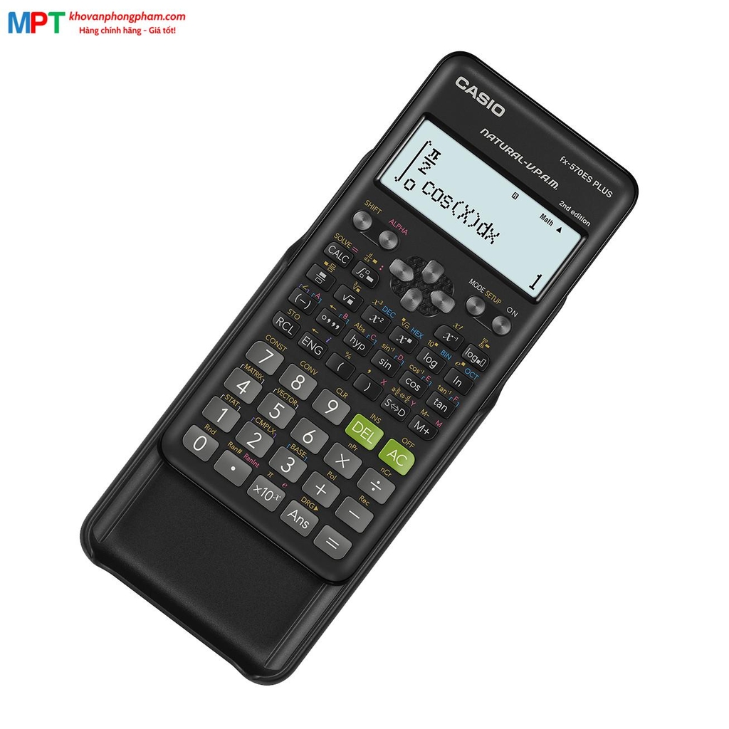 [CHÍNH HÃNG DO BITEX PP] Máy tính Casio FX-570ES PLUS - Tặng 05 bút bi cao cấp hoặc 01 túi clearbag