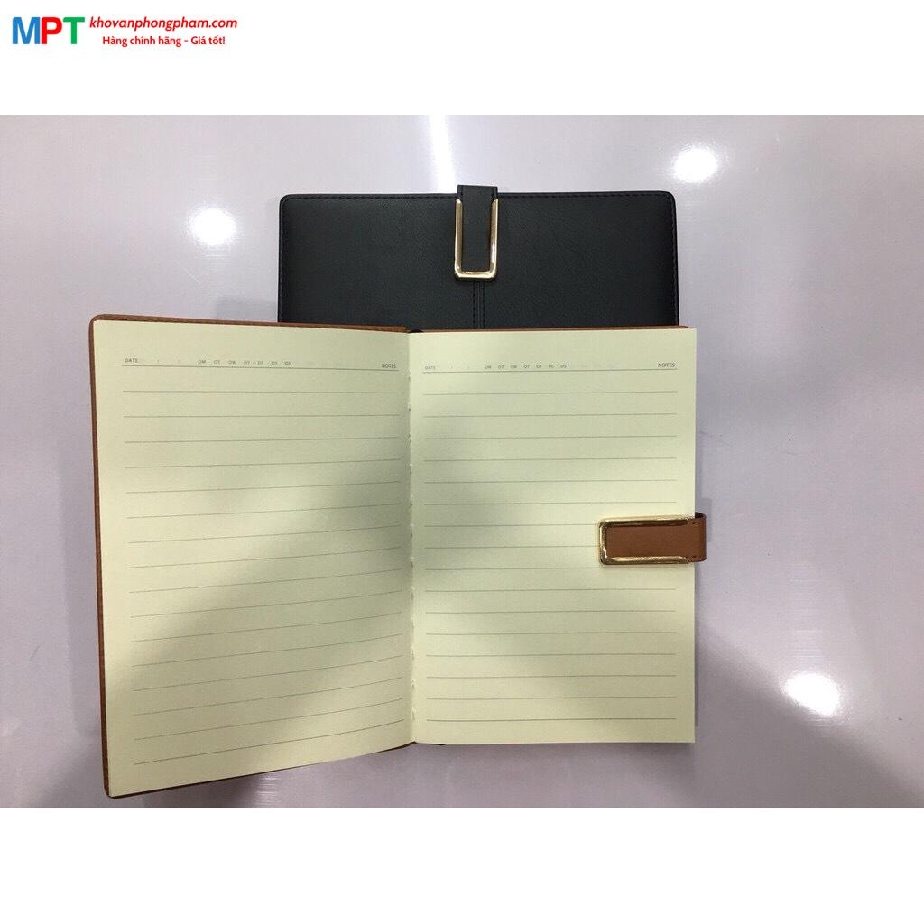 Sổ bìa da Heeton A25-889 cài khuy khổ A5 (143x208mm)