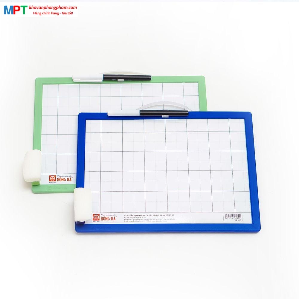 Bảng học sinh Hồng Hà 3289 - Dùng bút dạ và phấn trắng