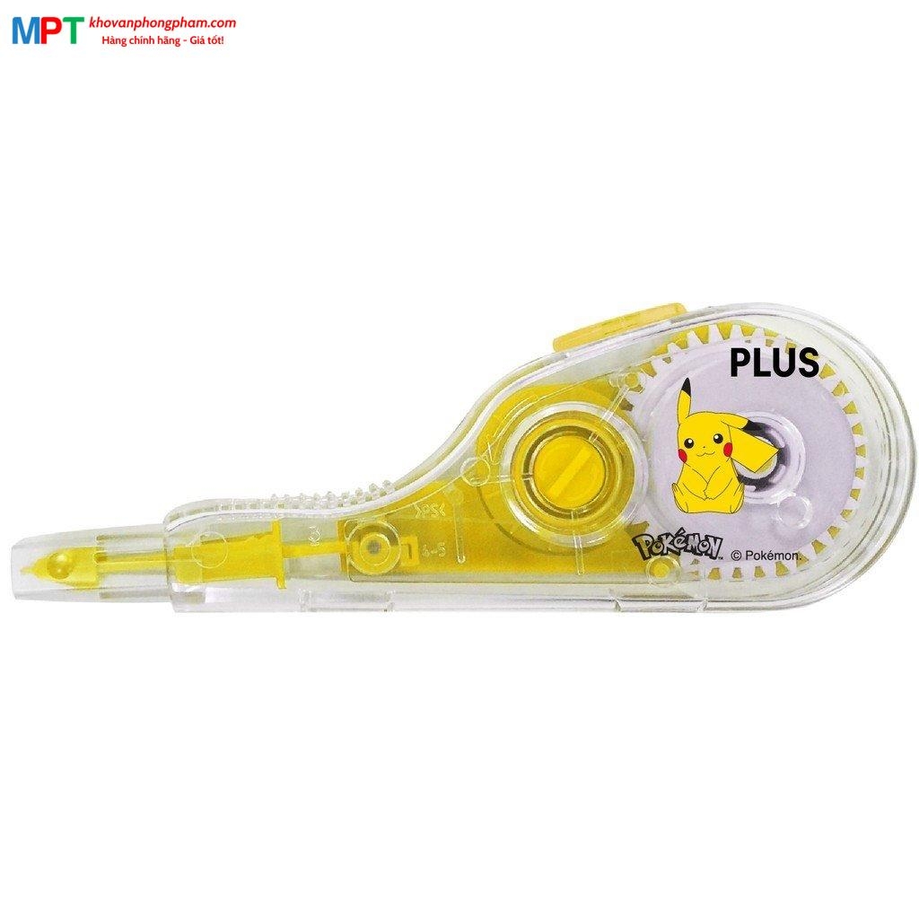Băng xóa Plus Pokemon 5mmx12m - Màu đậm