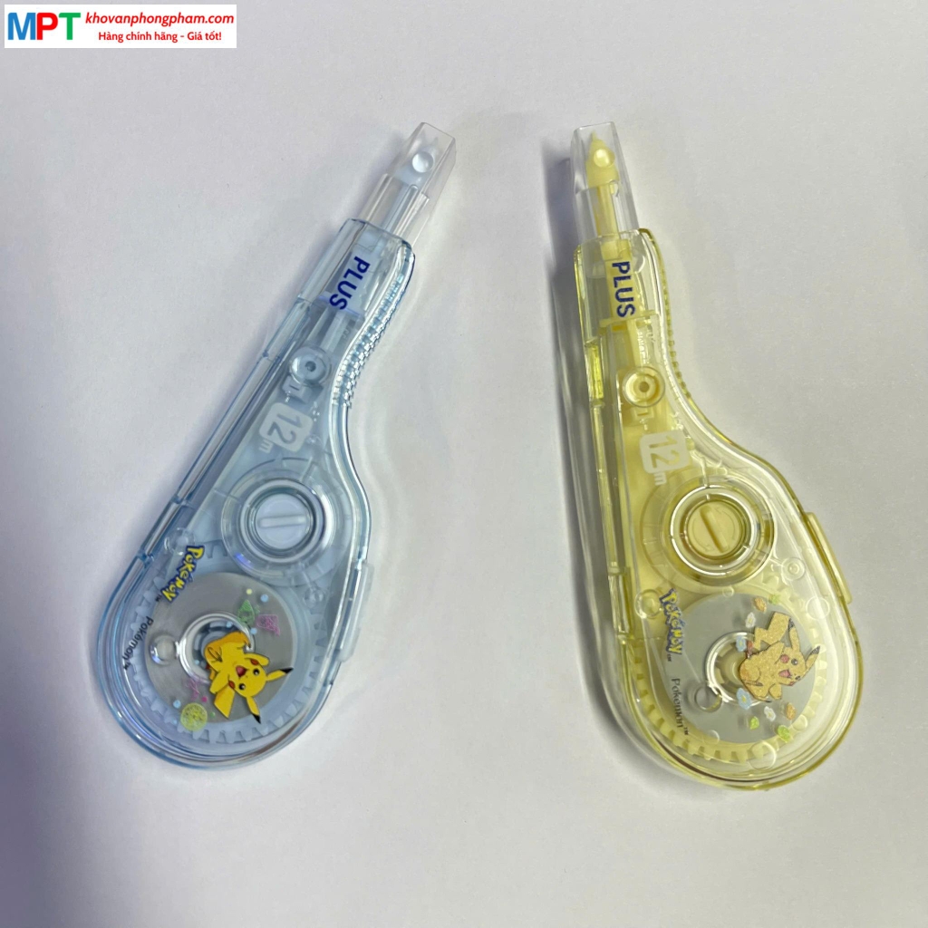 [MẪU MỚI 2025] Băng xóa PLUS V POKEMON 5mm x 12m - Màu Pastel