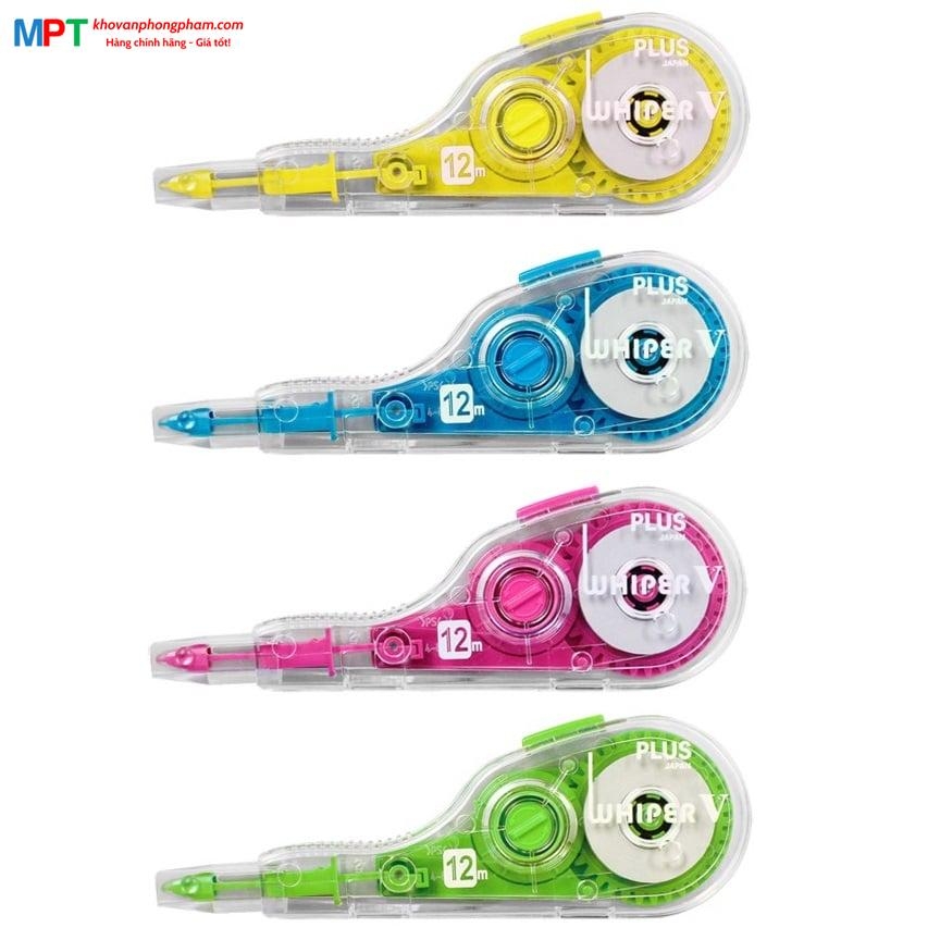 [MUA 5 TẶNG 1 BÚT BI] Băng xóa Plus 5mmx12m loại to