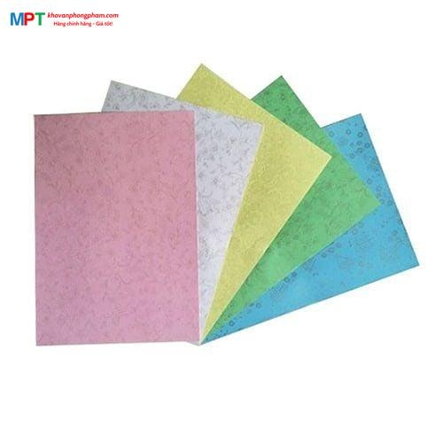 Bìa vân thơm A4 ĐL180gsm (Giấy bìa thơm)