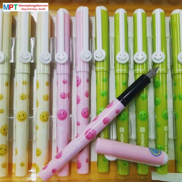 Bút máy Hồng Hà nét trơn Smile 2274