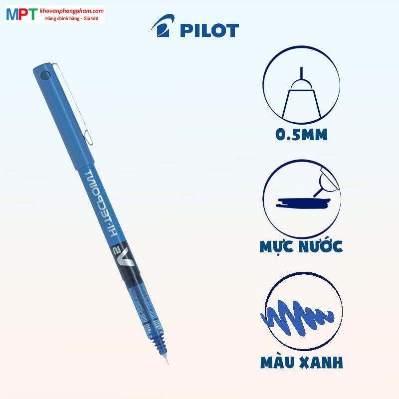 Bút mực nước Pilot HI-TECPOINT V5 Cartridge System nét 0.5mm (Đậy nắp)