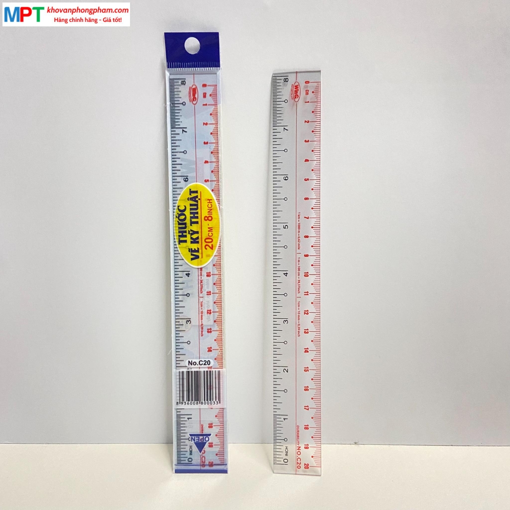 Thước 20cm WinQ C20