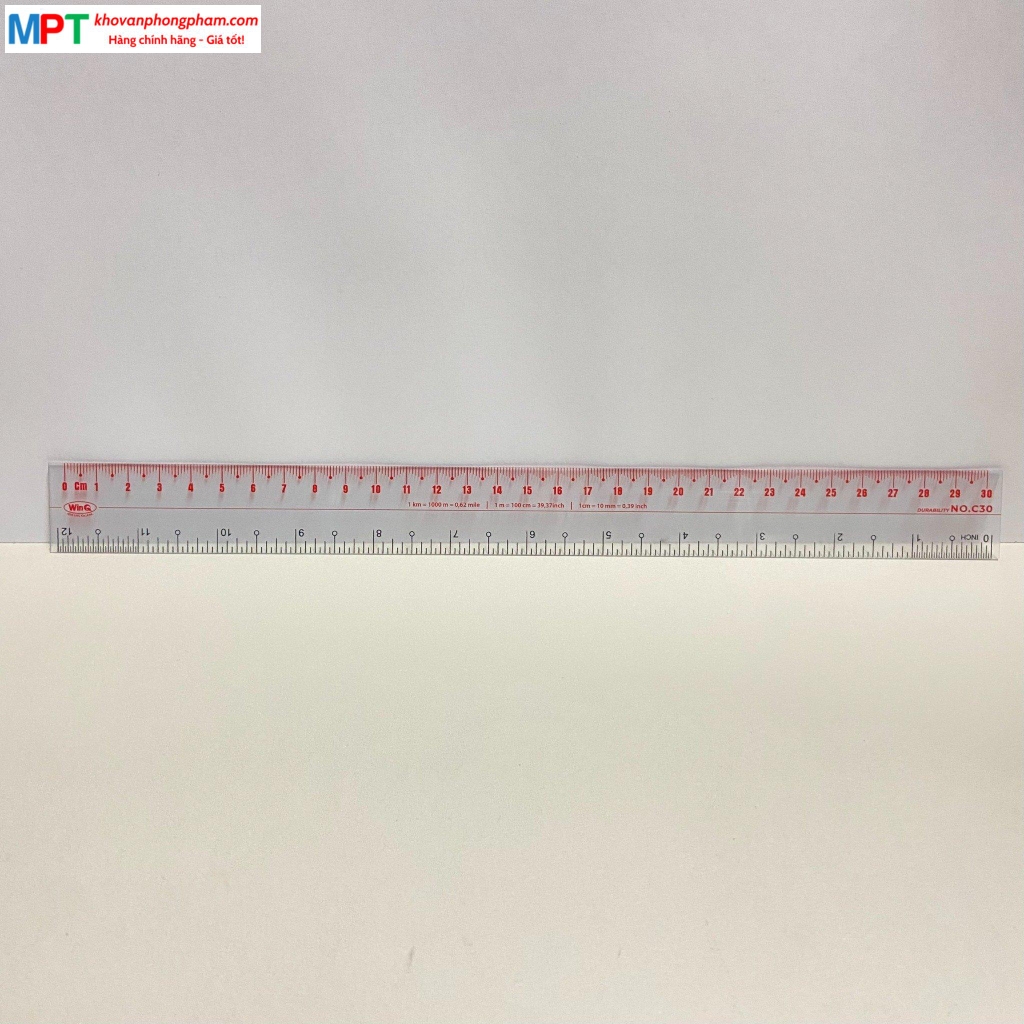 Thước 30cm WinQ C30