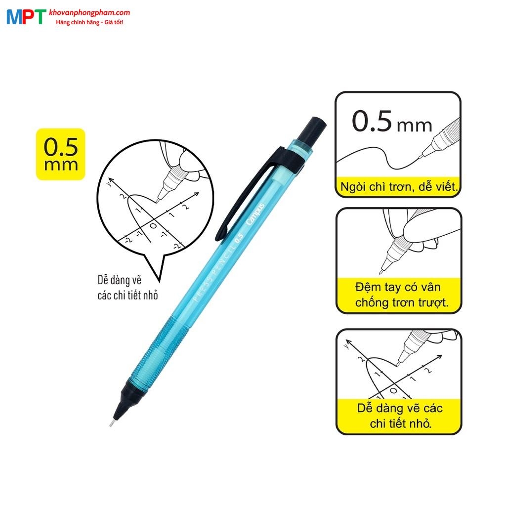 Bút chì kim Campus Press Pencil 0.5mm PC-PRP-0.5