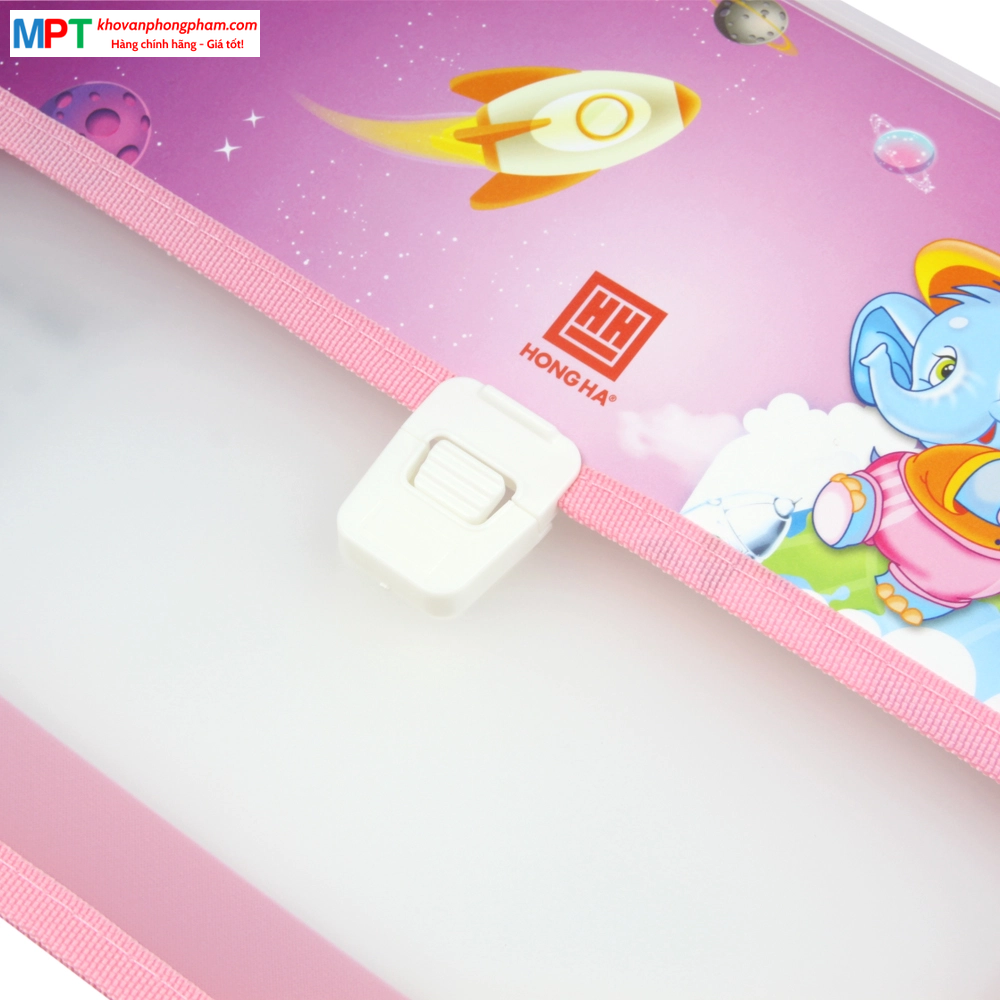 Cặp học thêm 2 ngăn Hồng Hà 3860