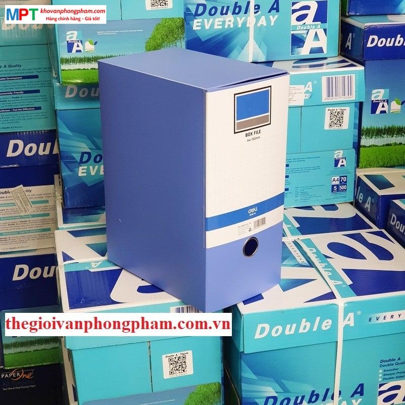 Cặp hộp nhựa 15cm DELI 38118 - Kích thước 30.5 x 22 x 15cm