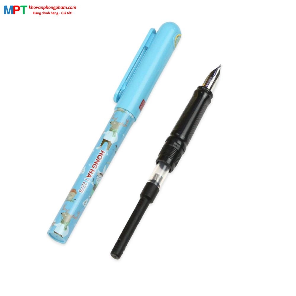 [SIÊU RẺ] Bút máy nét hoa Hồng Hà Pattern Y01 2278