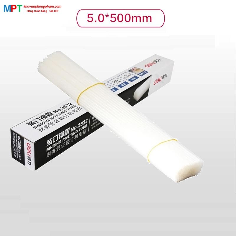 Suốt nhựa cho máy khoan và đóng chứng từ Deli 3832 (đường kính 5mm)