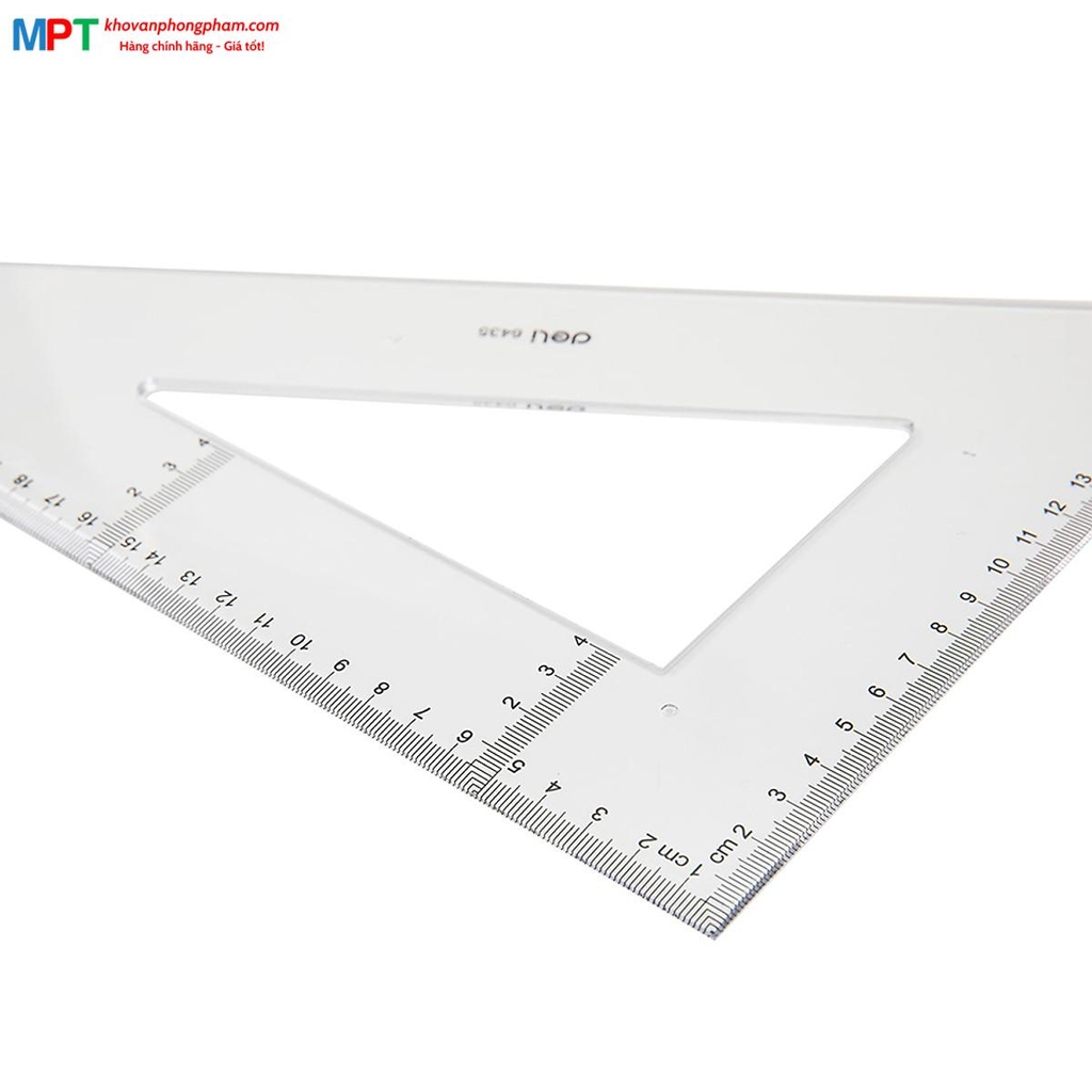 Bộ thước Eke, đo độ Deli 6435 - 33cm