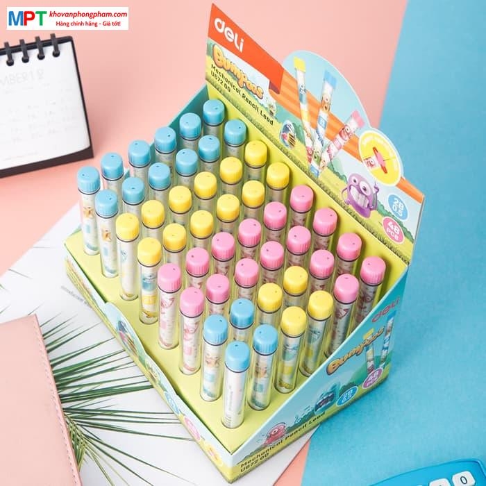 Ruột chì kim Deli U67200 2B 0.5mm